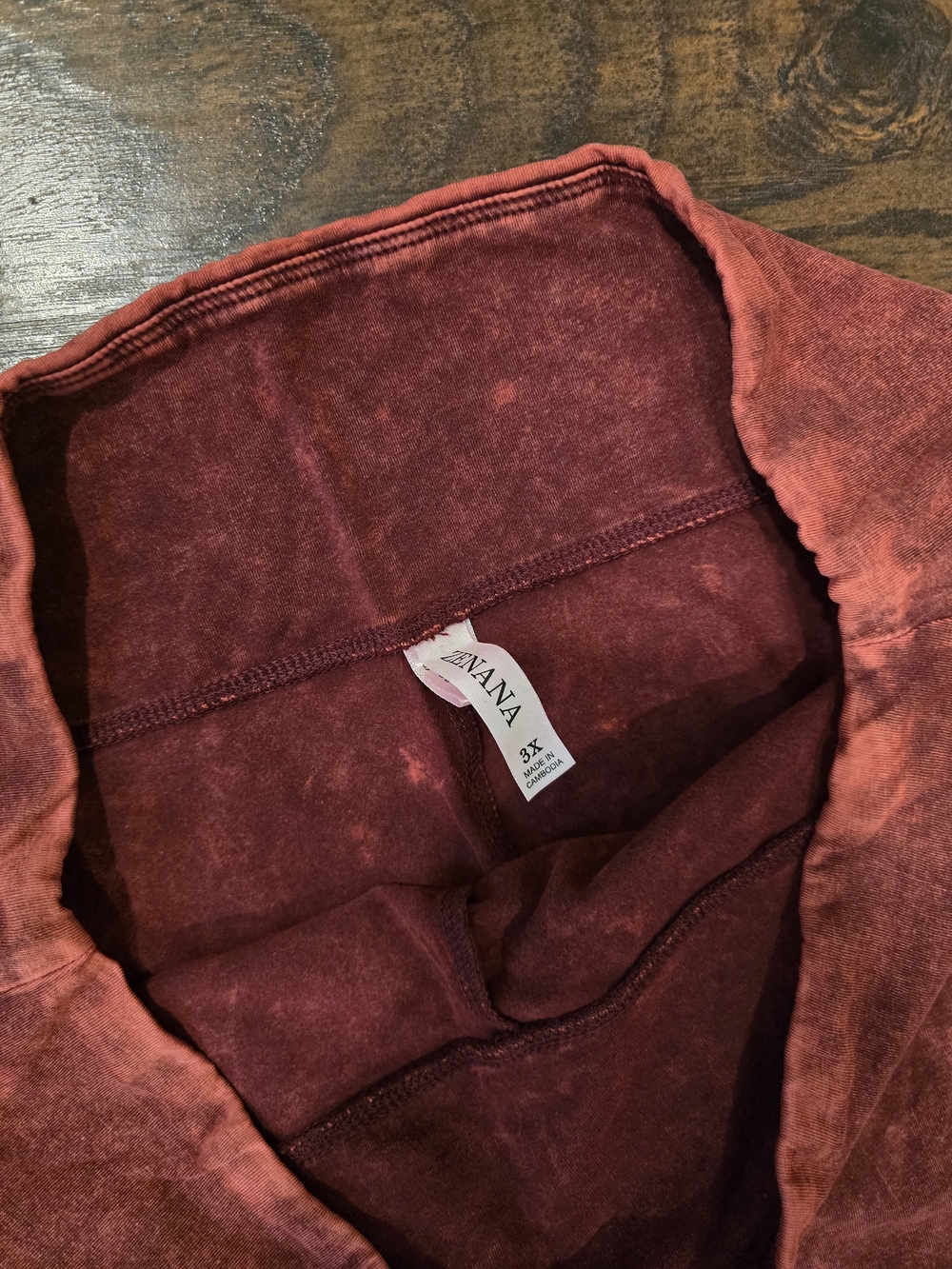 Zenana | Mineral Wash Biker Shorts 3X - Picture 2 of 2